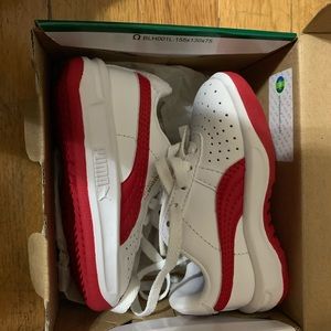 PUMA (Red and white) toddler sneakers